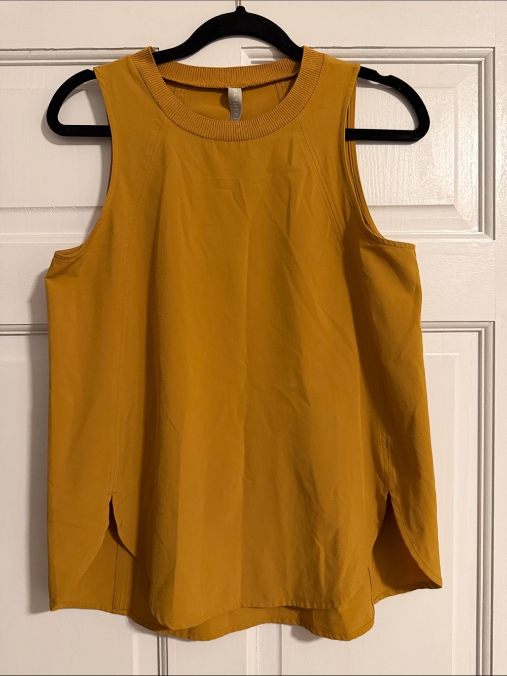 Athleta - Women’s Sleeveless Crewneck Top in Mustard
